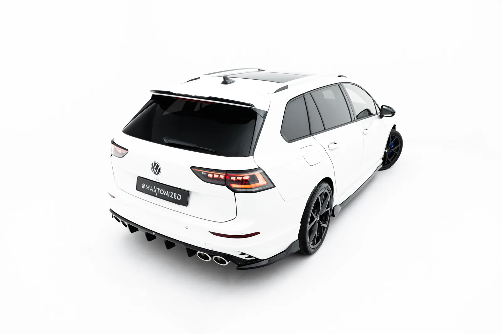 Задня накладка Maxton Volkswagen Golf R Variant Mk8 / Mk8 Facelift - фото My Tuning Lab