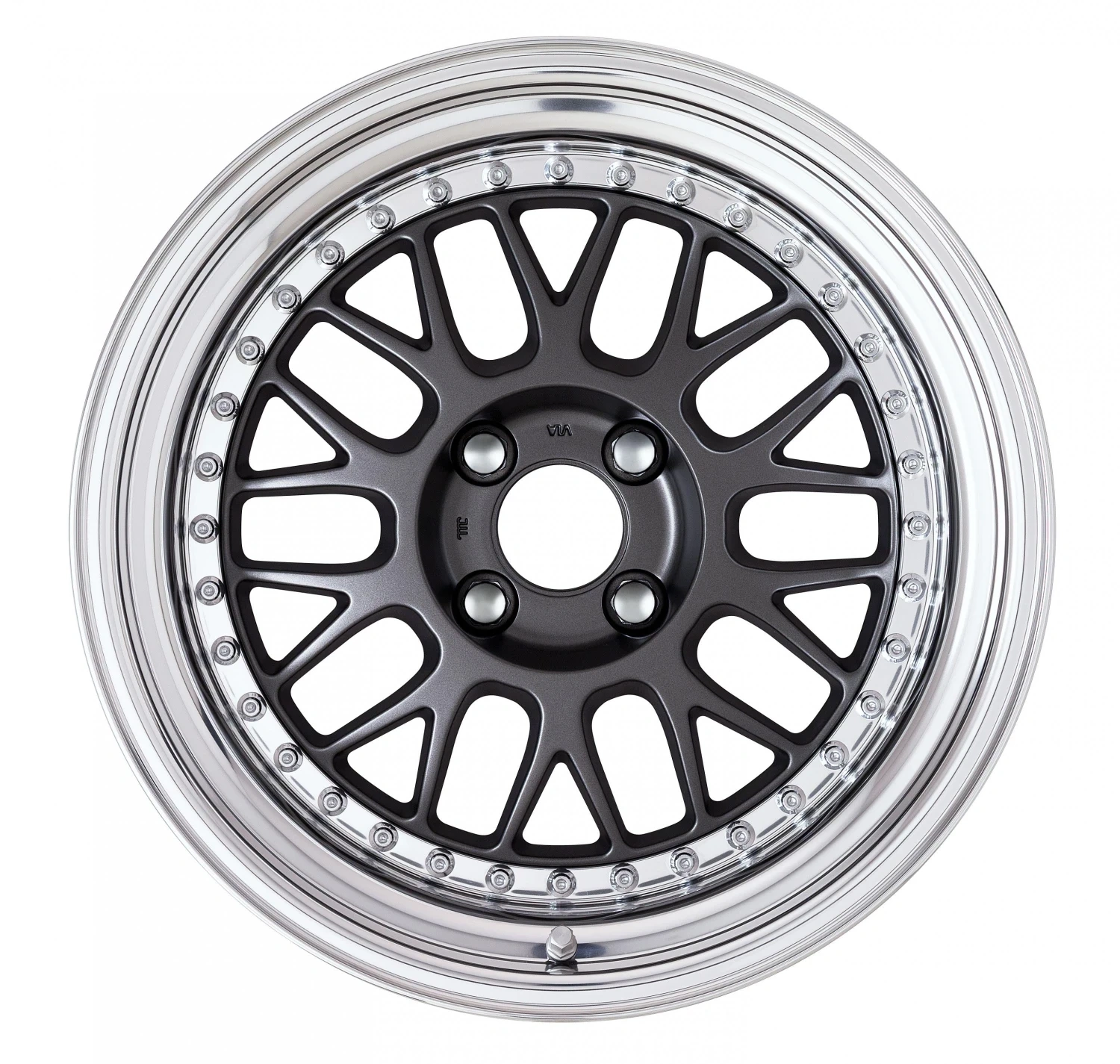 Легкосплавний диск 18" Work Wheels Meister M1-3P 18x15,5 BLANK матовий графіт (MGM) - фото My Tuning Lab