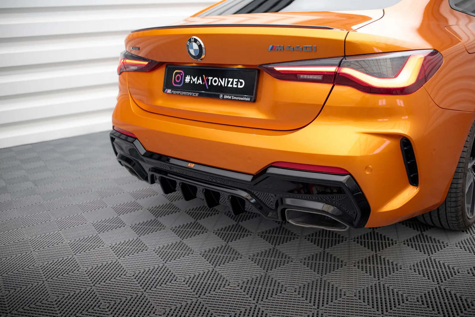 Задня накладка Maxton BMW M440i / M440d G22 / G23 / G22 Facelift / G23 Facelift - фото My Tuning Lab