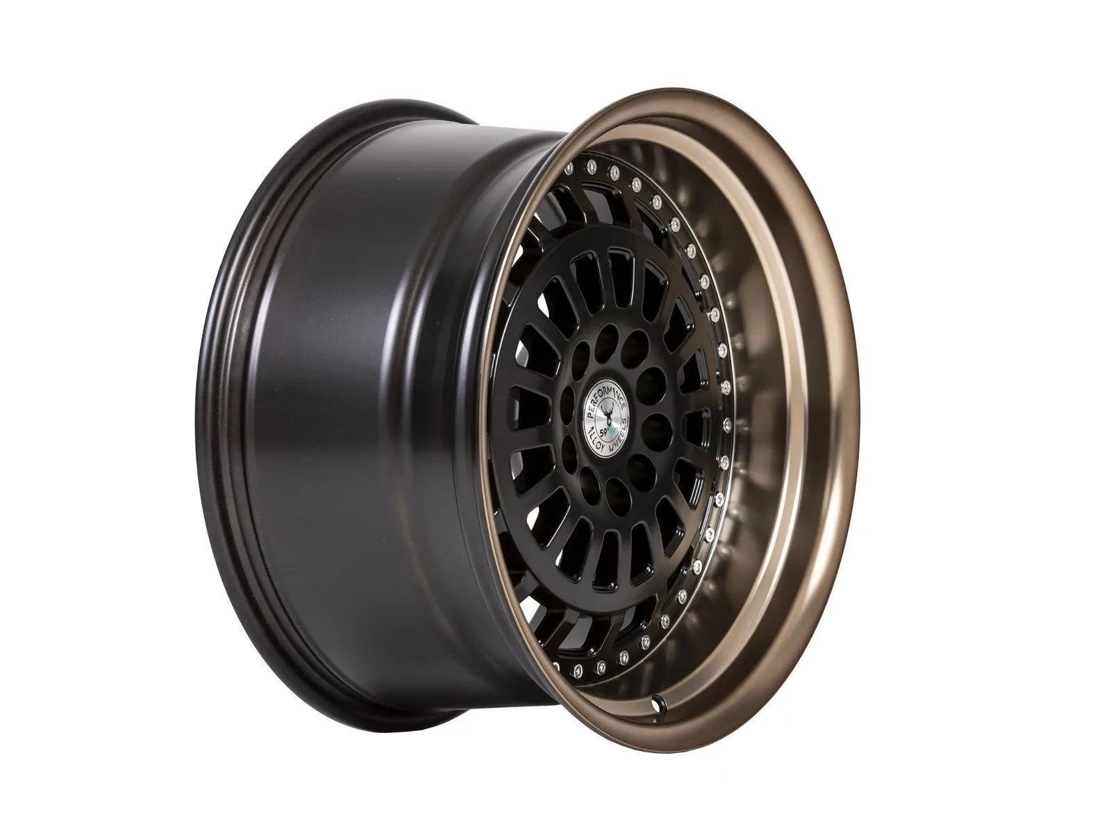 Легкосплавний диск 19" 59 North Wheels D-007 19x9,5 ET25 5x114,3/120 Matteblack/mattebronze lip - фото My Tuning Lab