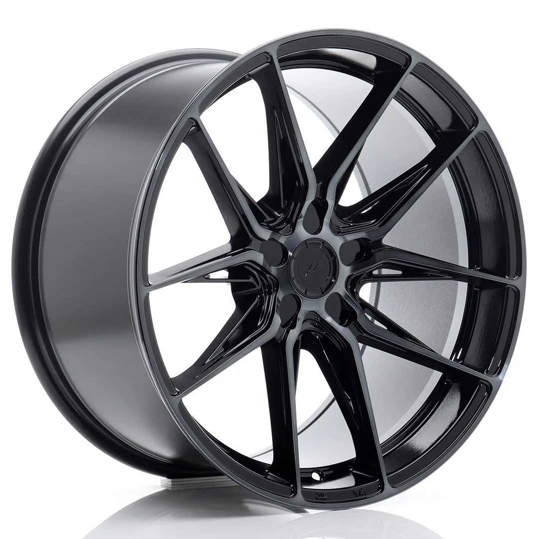 Легкосплавний диск 19" Japan Racing JR44 19x9,5 ET40 5x120 чорний Machined - фото My Tuning Lab