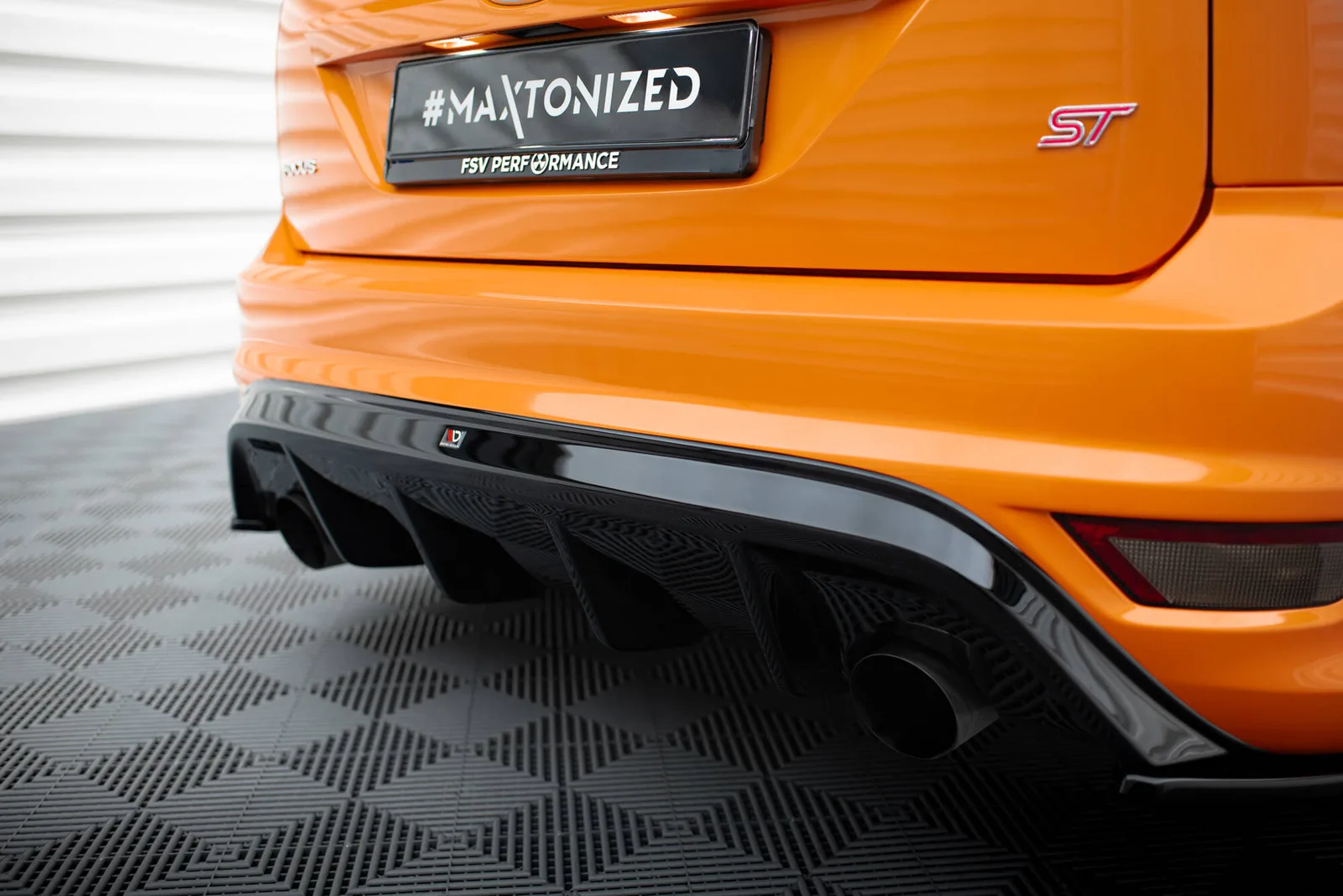 Задня накладка Maxton Ford Focus ST MK2 FL - фото My Tuning Lab