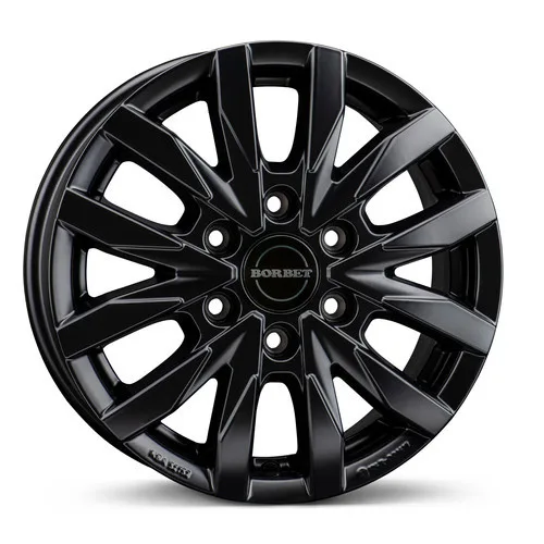 Легкосплавний диск 16" Borbet CW6 16x6,5 ET50 6x120 чорний Matt - фото My Tuning Lab